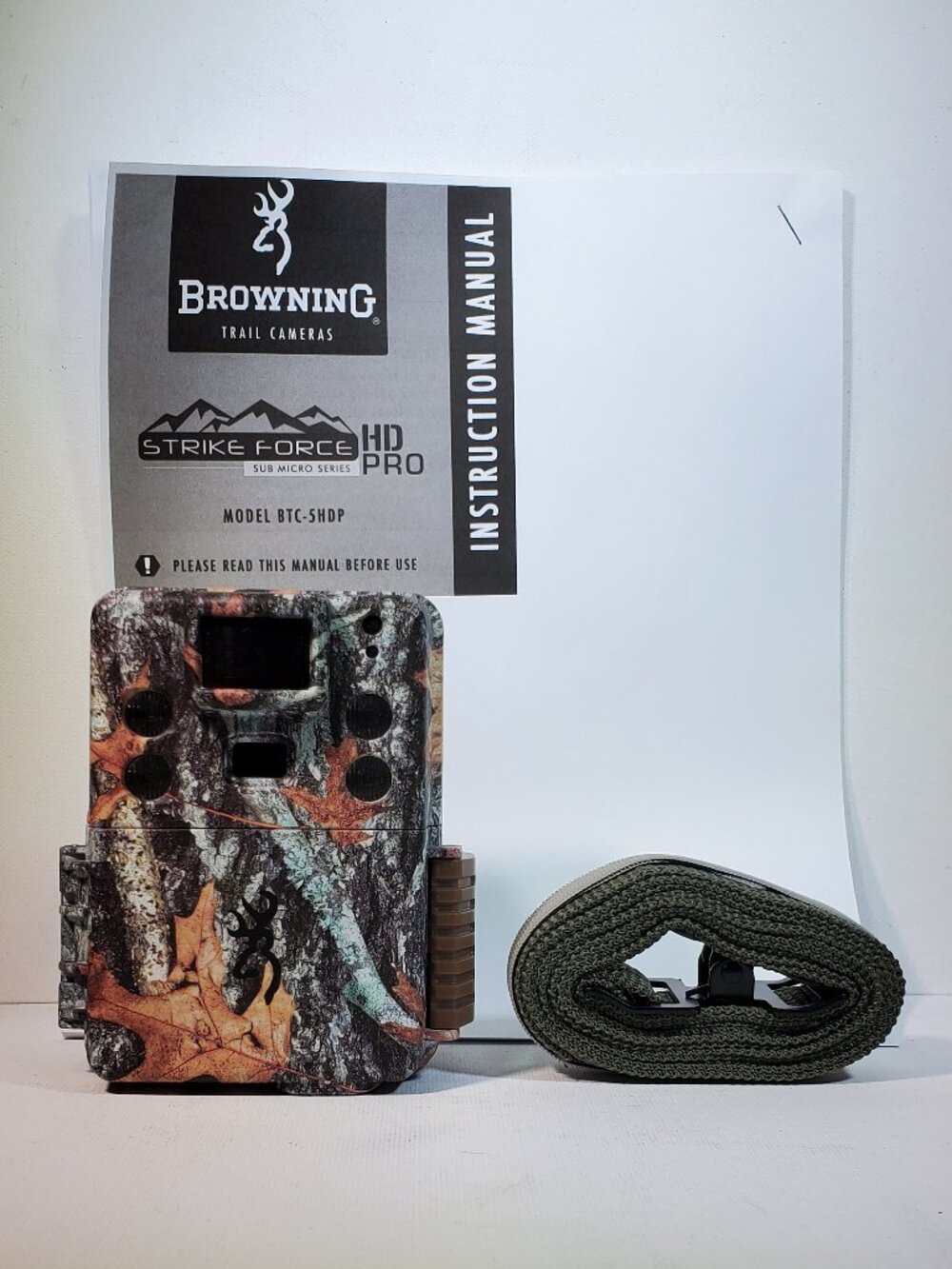 BROWNING TRAIL CAM HDX PRO MODEL BTC-5HDPX STRIKEFORCE SERIES..LIKE NEW..UNUSED